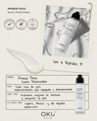 Cliente OKU SKIN — foto real de rutina