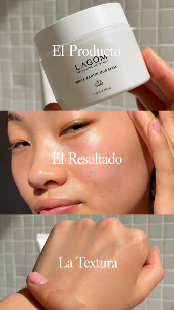 Cliente OKU SKIN — foto real de rutina
